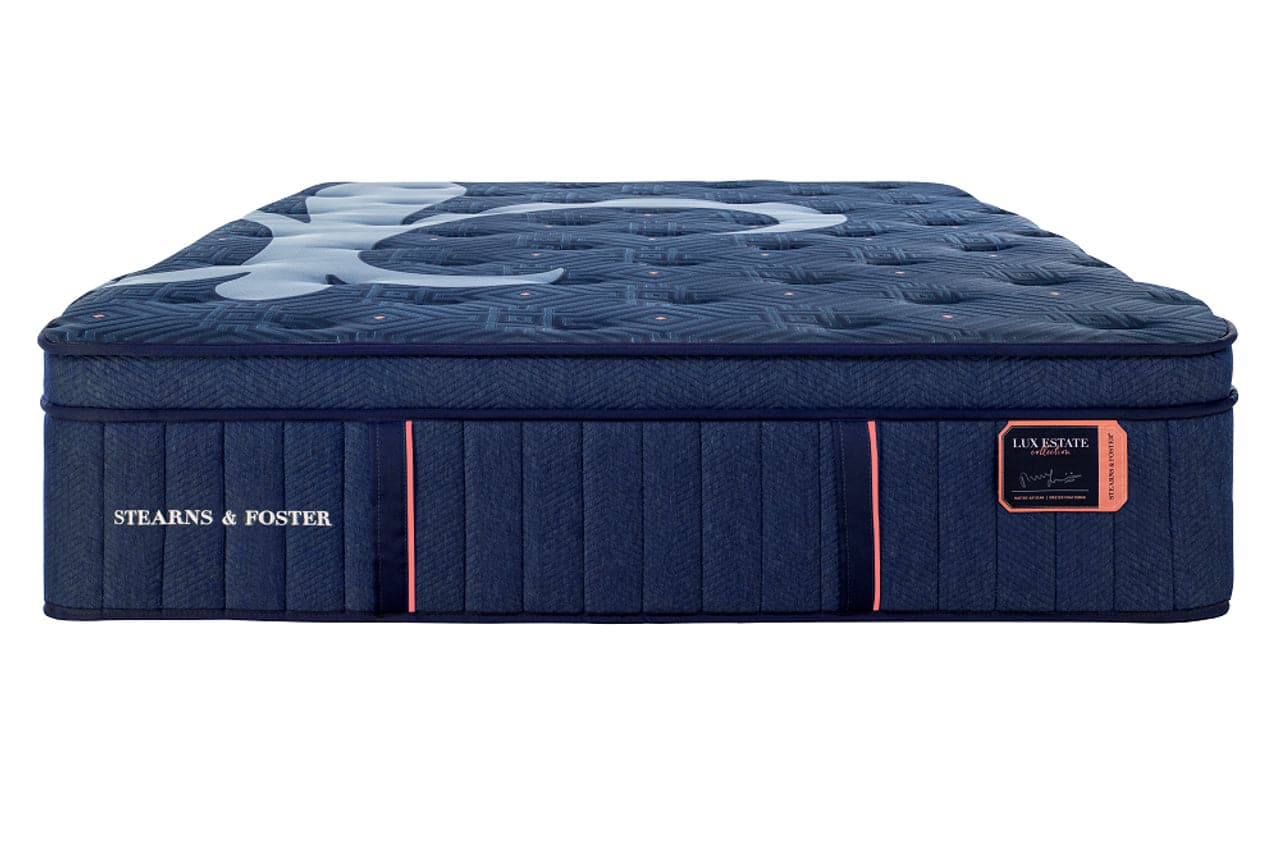 Stearns & Foster Madeleine 16" Thick Luxury Cushion Firm Euro Top Mattress for Side & Back Sleepers