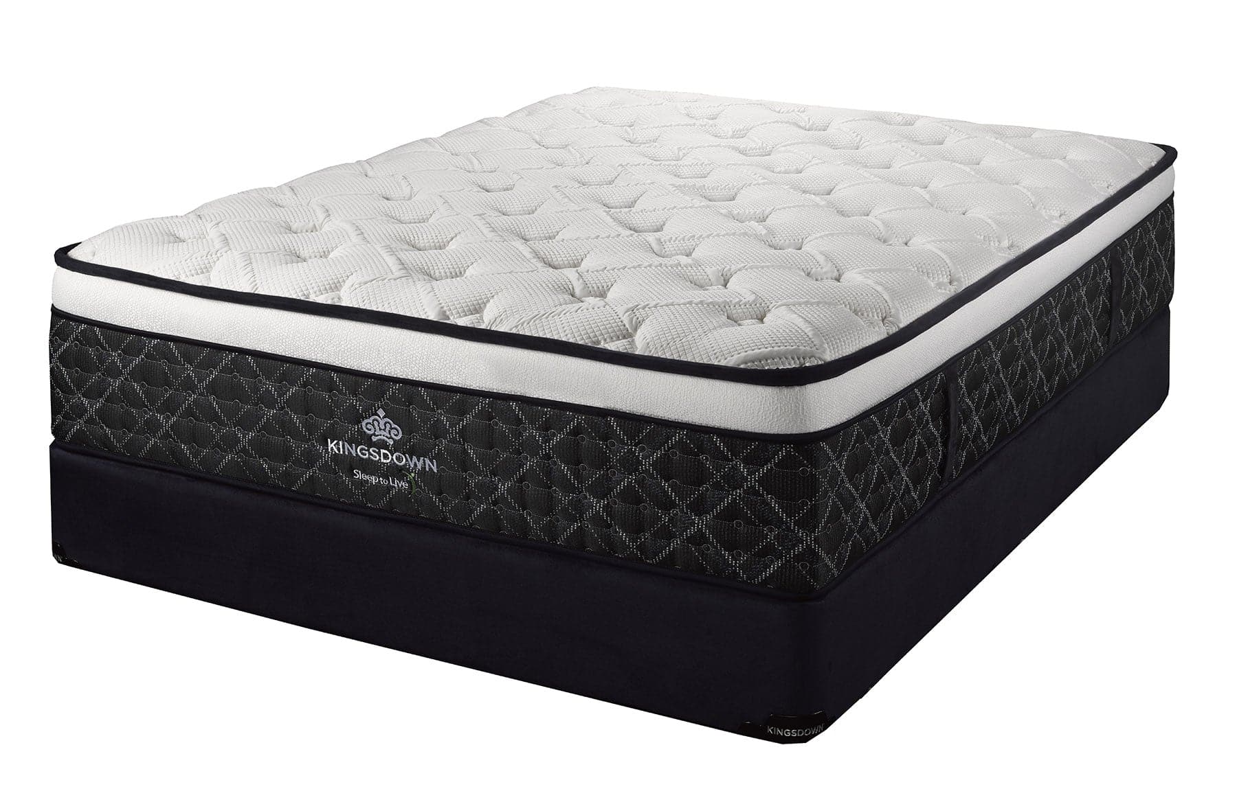 Dual Comfort Kingsdown 9000 Series Sleep to Live  Euro Top Mattress
