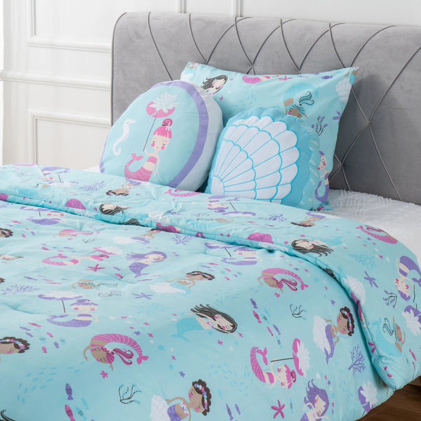 Mermaid comforter set twin store