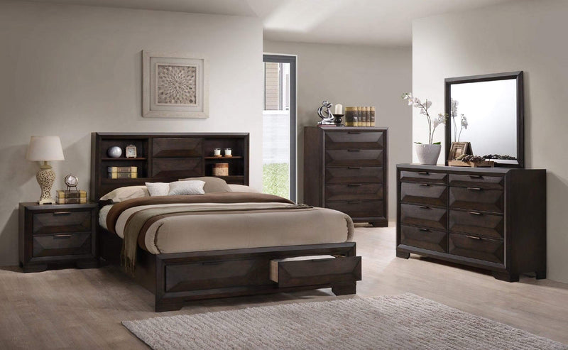Laura Wood Bedroom Set