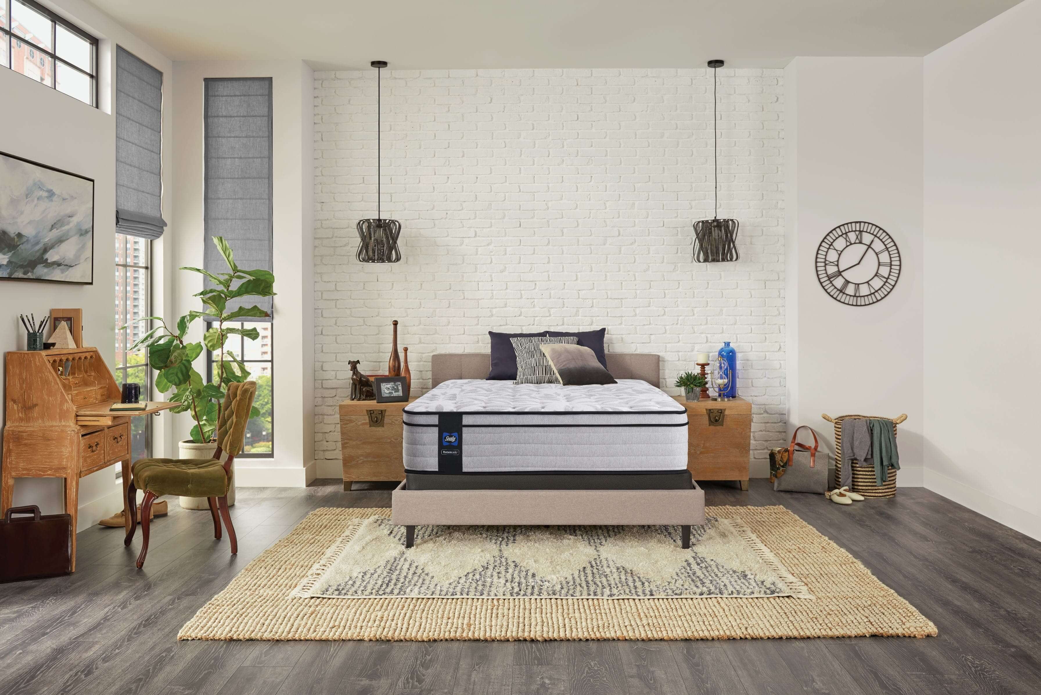 Sealy Posturepedic Mattress 700 Series - 11" Pocket Coil - Eurotop Mattress - Medium Firm Mattresses - DirectBed