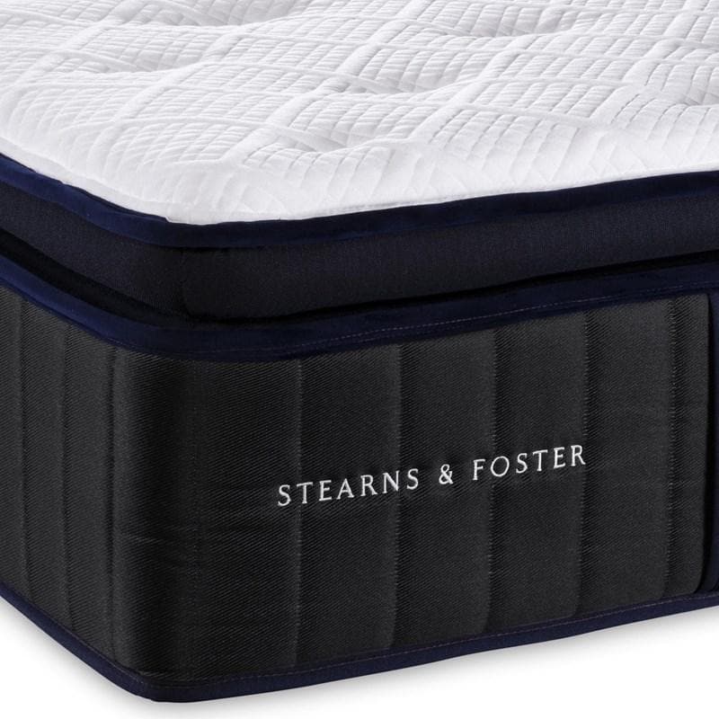 Stearns & Foster® 15.25" East Bourne Luxury Cushion Firm Pillow Top Mattress - DirectBed | Mattress Stores Hamilton, Niagara Falls, St Catharines, Stoney Creek, Burlington, Oakville, Ancaster