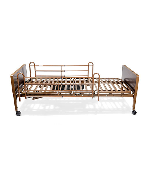 Medacure Full Electric Homecare Hospital Bed – Brand New 3-Function Motorized Adjustable Medical Bed (36" x 80", Heavy-Duty Steel Frame) Invacare