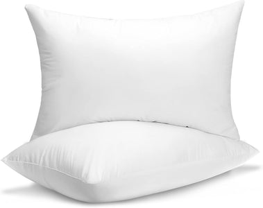 Jumbo 2 Pack  Pillows- 200 TC, 50%/50% , Poly/Cotton, 100% Hypoallergenic