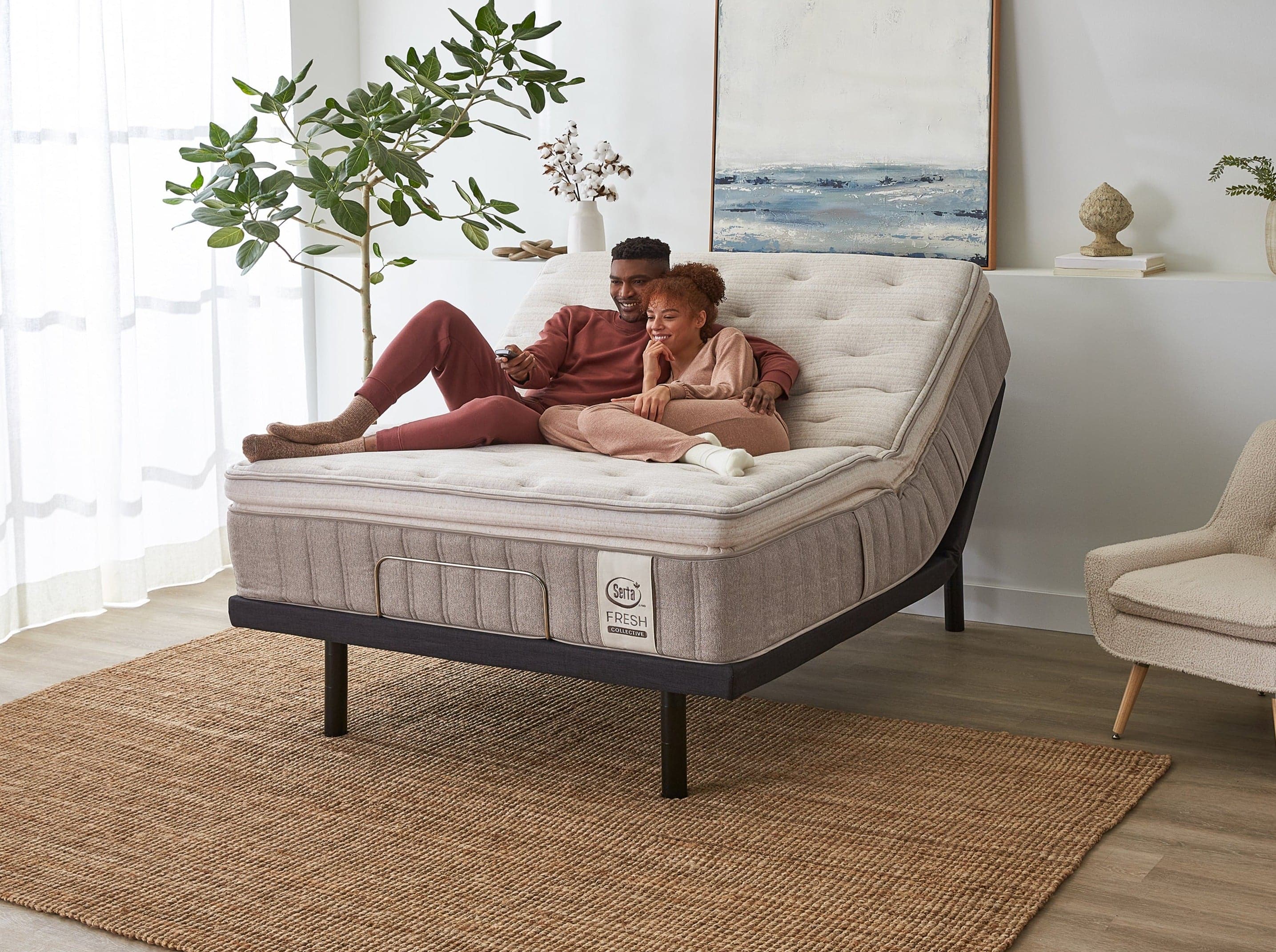 Serta® Fresh Collective Linen Wholesome Hybrid Plush 16" Pillow Top Mattress