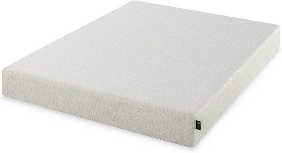 ZINUS 8 Inch Ultima Memory Foam Mattress / Short Queen Size for RVs, Campers & Trailers / Mattress-in-a-Box White