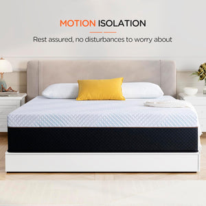 RV Short Queen Size Mattress 12 Inch Short Queen Mattress with Innerspring, Spring Hybrid Memory Foams Mattress in a Box