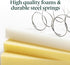 Short Queen Size RV Queen Mattress 8 Inch Medium Firmness Cooling Memory Foam Mattress and Soy Core Support Foam , 60" X 74" X 8"