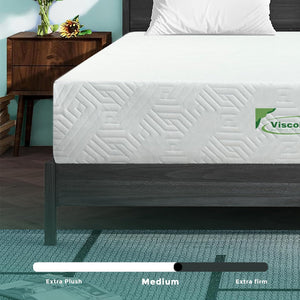 ViscoLogic Queen Mattress, Cool Resilience Reversible Foam Pressure Relief, Cool Sleep Supportive, CertiPUR-US® Certified Foam, Canadian Mattress in a Box, Queen Size Mattress