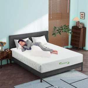 ViscoLogic Queen Mattress, Cool Resilience Reversible Foam Pressure Relief, Cool Sleep Supportive, CertiPUR-US® Certified Foam, Canadian Mattress in a Box, Queen Size Mattress