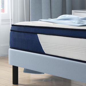 Short Queen Mattress 12 Inch Gel Memory Foam Pocket Spring Firm Mattress in Box 12" Short Queen Firm