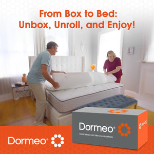 Dormeo California King Mattress Topper - Relieving Octaspring Technology - California King Mattress Bed Toppers, Cooling Mattress Topper - 3 inch Mattress Topper King - Mattress Pad California King