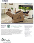 Artemis Power Lift Recliner Chair by Ultra Comfort (Leather or Fabric ) Massage & Heat