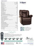 Artemis Power Lift Recliner Chair by Ultra Comfort (Leather or Fabric ) Massage & Heat