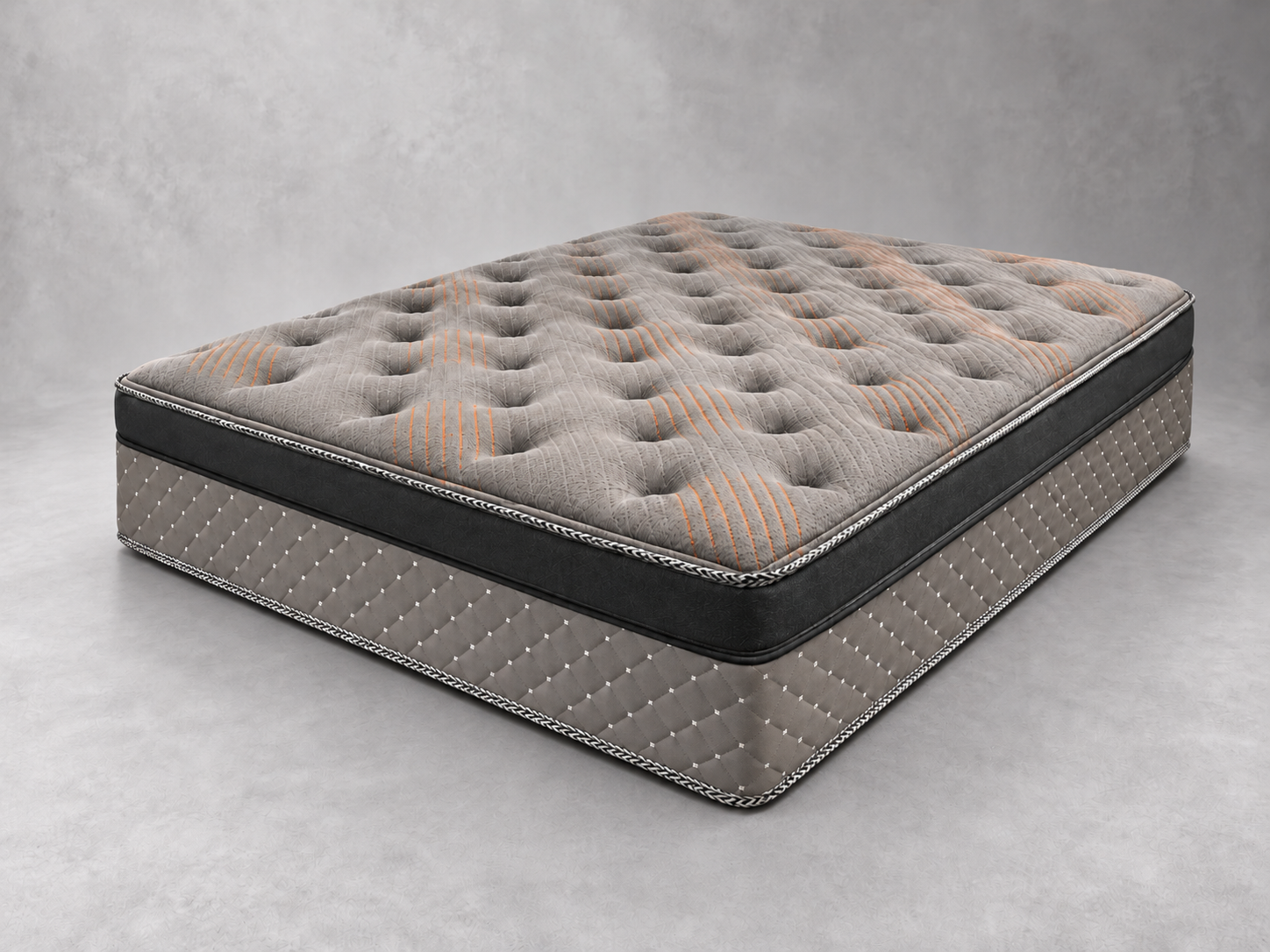 Mika Double mattress only white background