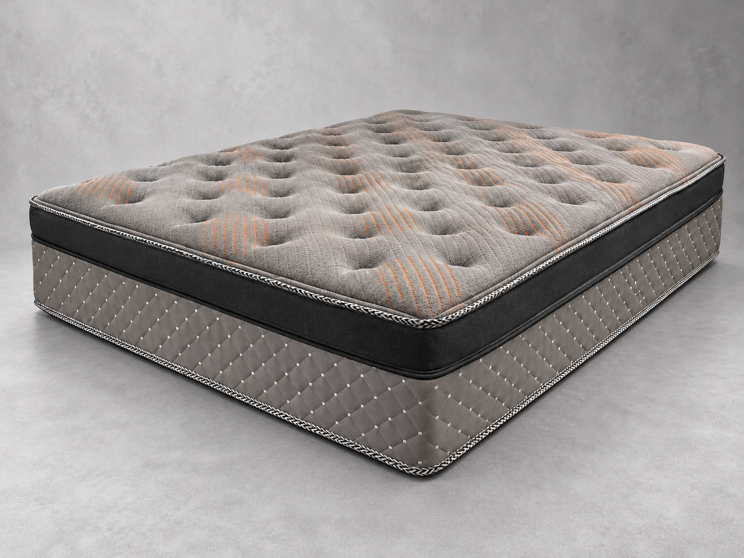 Mika by SleepKing Queen mattress only view