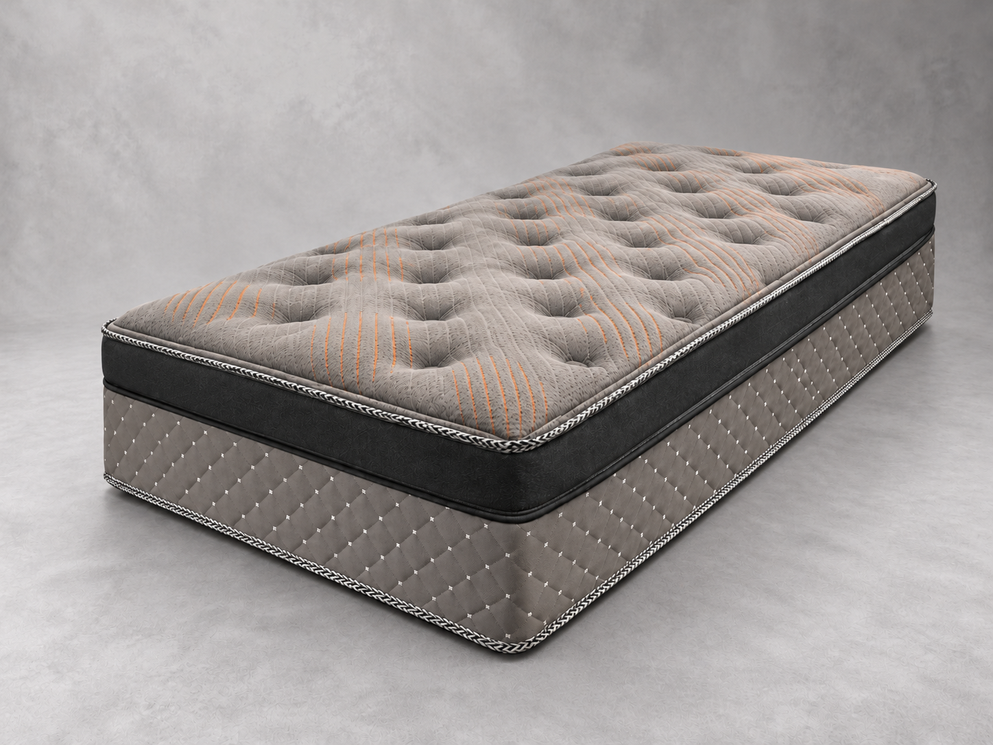 Mika Twin XL mattress only white background