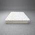 Olympic Queen Breeze Cool Max 10" Medium Firm Tight top mattress on a concrete background