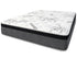 Queen Spinal Rest 11" Medium Euro top Hybrid / Pocket Coil mattress on a white background