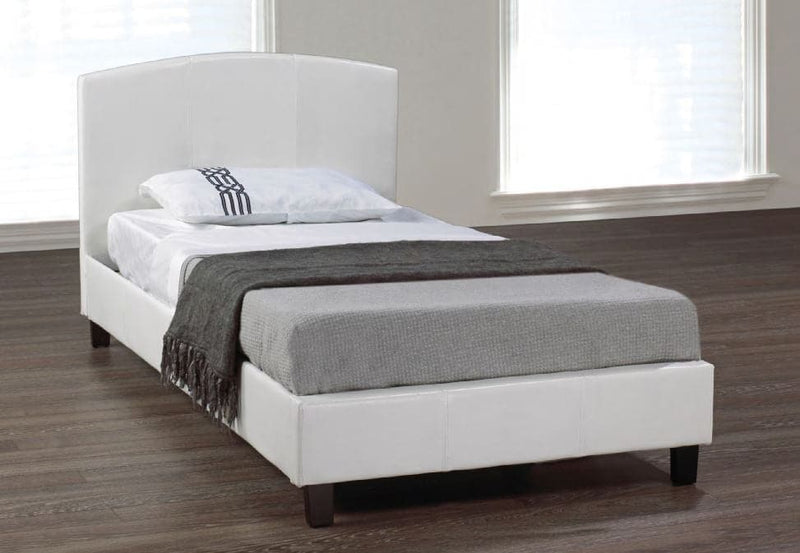 White Modern PU Bed