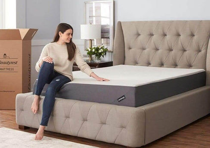 Beautyrest 10" Miab Medium Gel Memory Foam Tight Top Mattress - DirectBed | Mattress Stores Hamilton, Niagara Falls, St Catharines, Stoney Creek, Burlington, Oakville, Ancaster