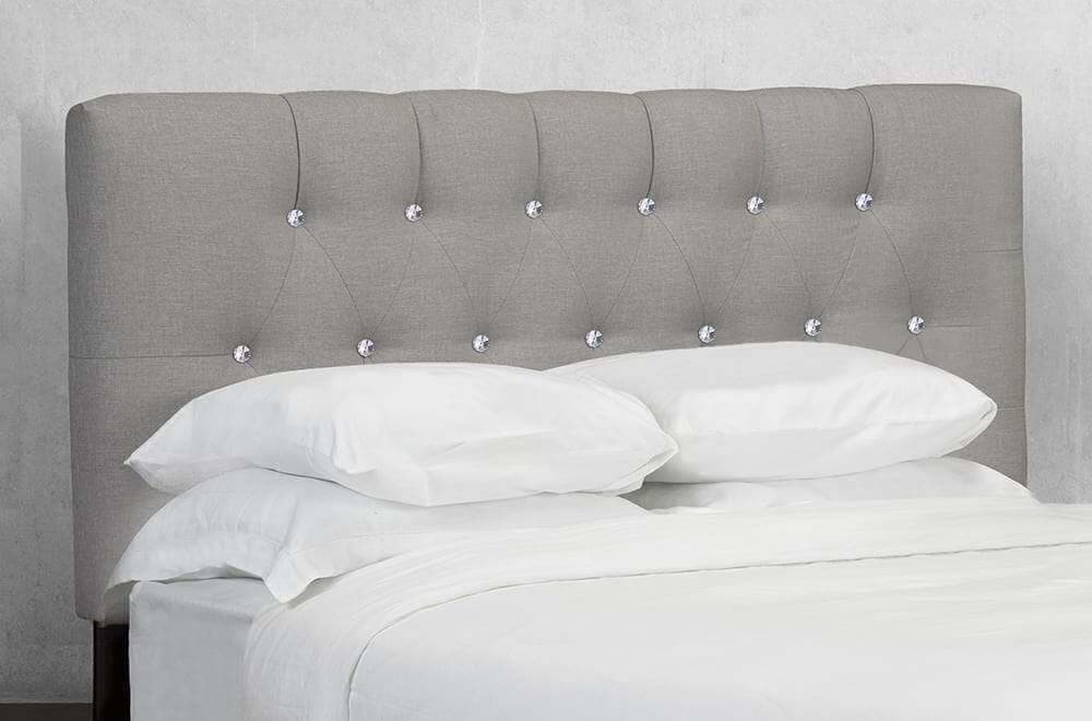 Diamond Tufted Upholstered Headboard - DirectBed