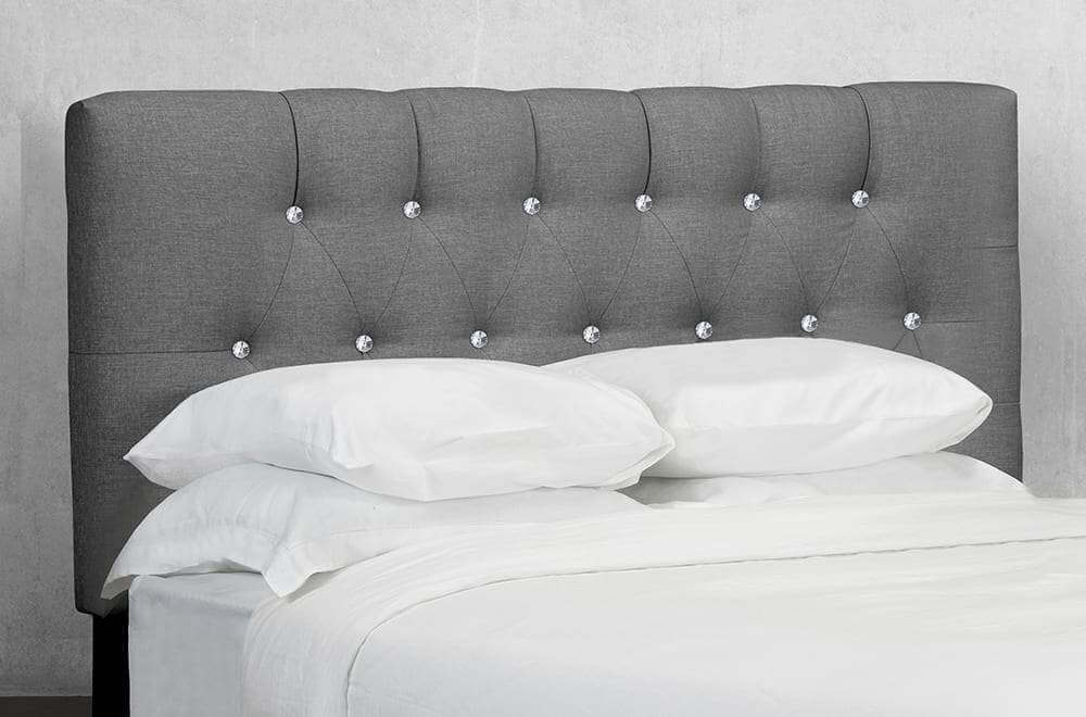 Diamond Tufted Upholstered Headboard - DirectBed