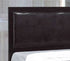 Black Metal Padded Headboard Bed Queen Bed - DirectBed