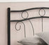 Black Metal Bed Double Bed - DirectBed