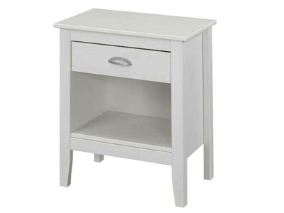 Titus Furniture Night Stand T955 Black or White - DirectBed | Mattress Stores Hamilton, Niagara Falls, St Catharines, Stoney Creek, Burlington, Oakville, Ancaster