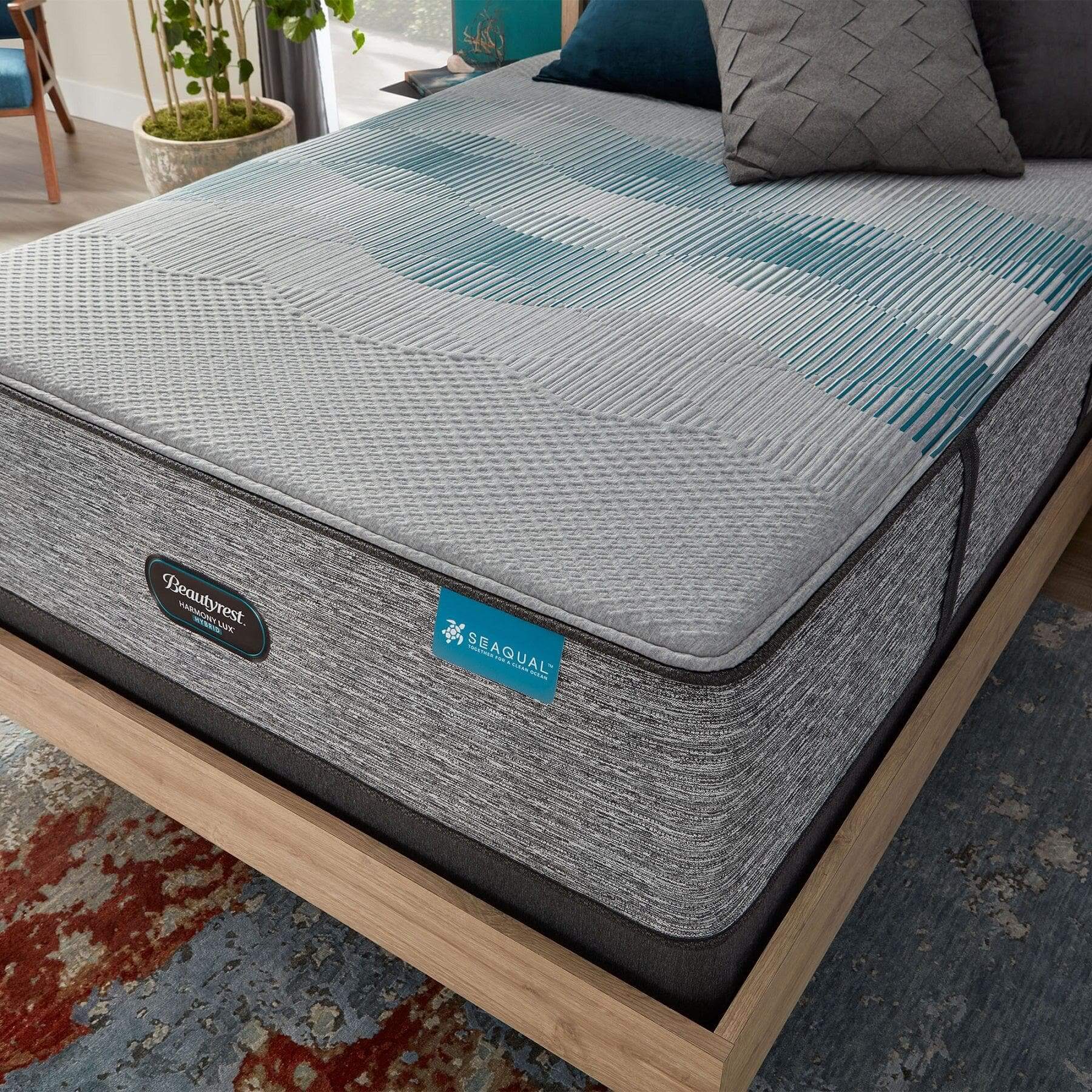 Beautyrest 15" Harmony Lux Hybrid Trilliant Series Ultra Plush Tight Top Mattress - DirectBed | Mattress Stores Hamilton, Niagara Falls, St Catharines, Stoney Creek, Burlington, Oakville, Ancaster