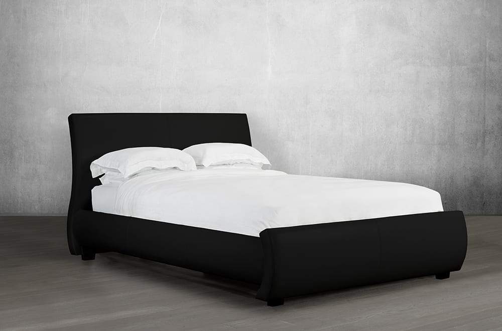 Rosemount Fabrics Platform Bed and Headboard - DirectBed