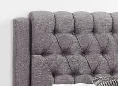 Cotton Fabric Bed King Bed - DirectBed