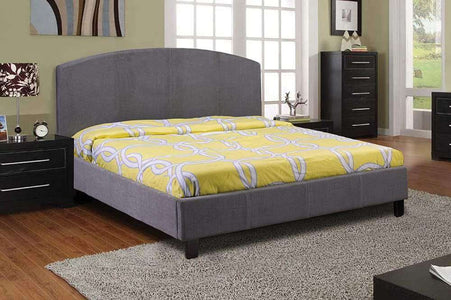 Trendy Linen-Style Fabric Platform Bed - DirectBed
