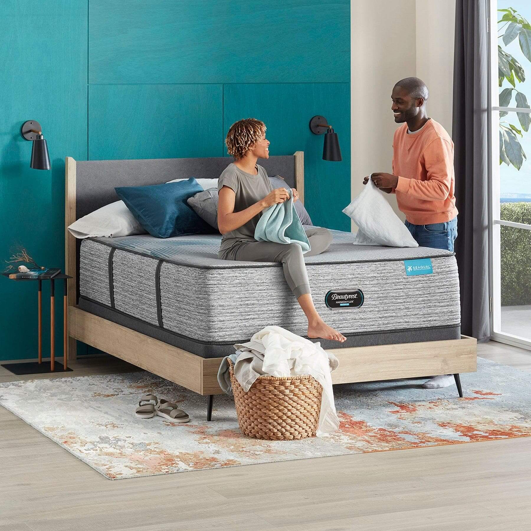 Beautyrest 15" Harmony Lux Hybrid Trilliant Series Ultra Plush Tight Top Mattress - DirectBed | Mattress Stores Hamilton, Niagara Falls, St Catharines, Stoney Creek, Burlington, Oakville, Ancaster