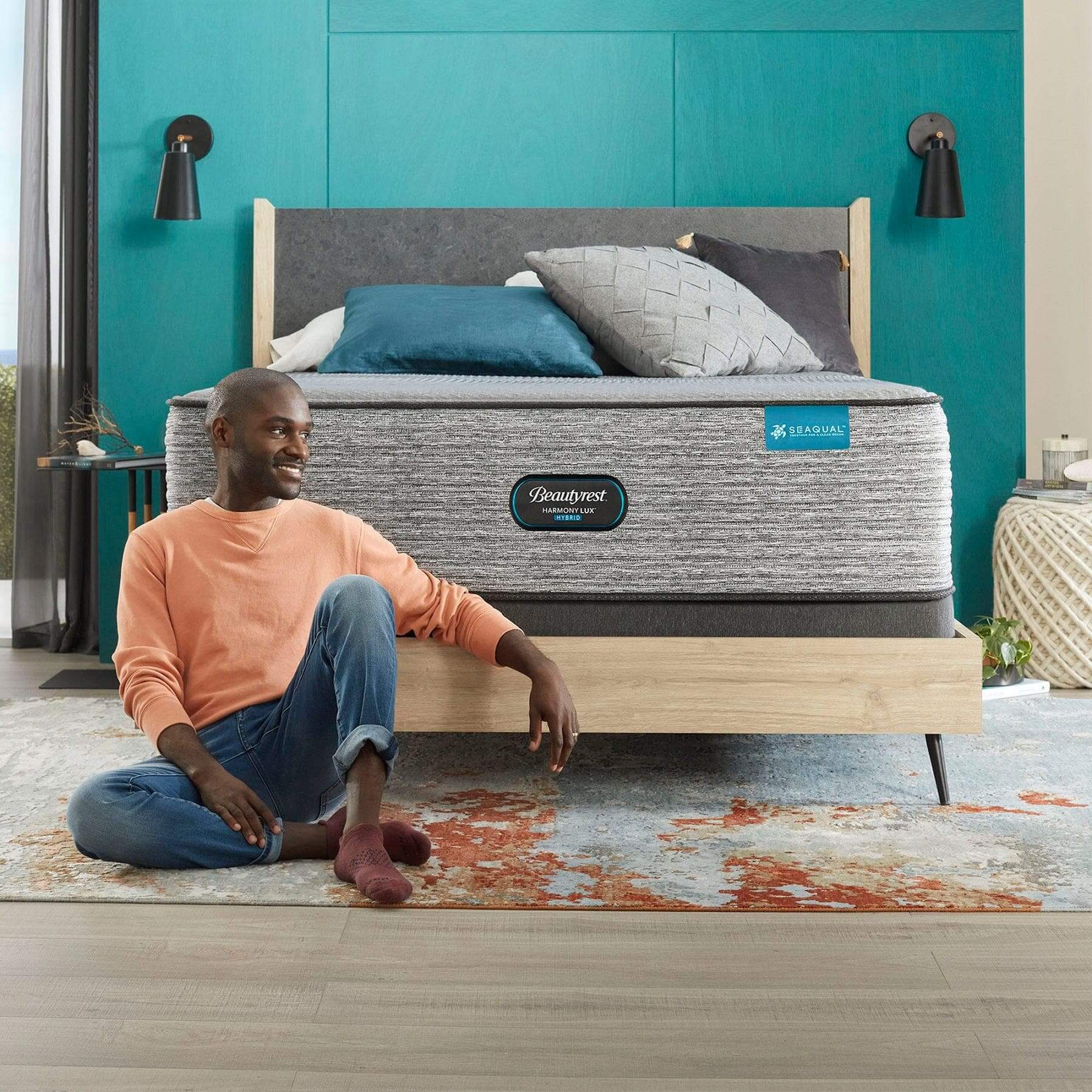 Beautyrest 15" Harmony Lux Hybrid Trilliant Series Ultra Plush Tight Top Mattress - DirectBed | Mattress Stores Hamilton, Niagara Falls, St Catharines, Stoney Creek, Burlington, Oakville, Ancaster