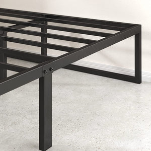 Zinus 14 Inch Platforma Bed Frame / Mattress Foundation / No Box Spring Needed / Steel Slat Support, Full - DirectBed | Mattress Stores Hamilton, Niagara Falls, St Catharines, Stoney Creek, Burlington, Oakville, Ancaster