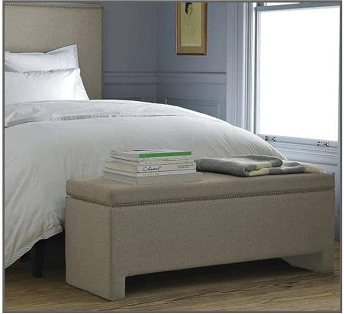 Velvet Decorative Storage Bench - DirectBed