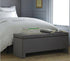 Velvet Decorative Storage Bench - DirectBed