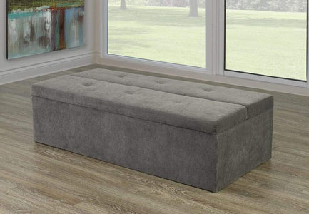 Slate Grey Linen Bed in a Box - DirectBed