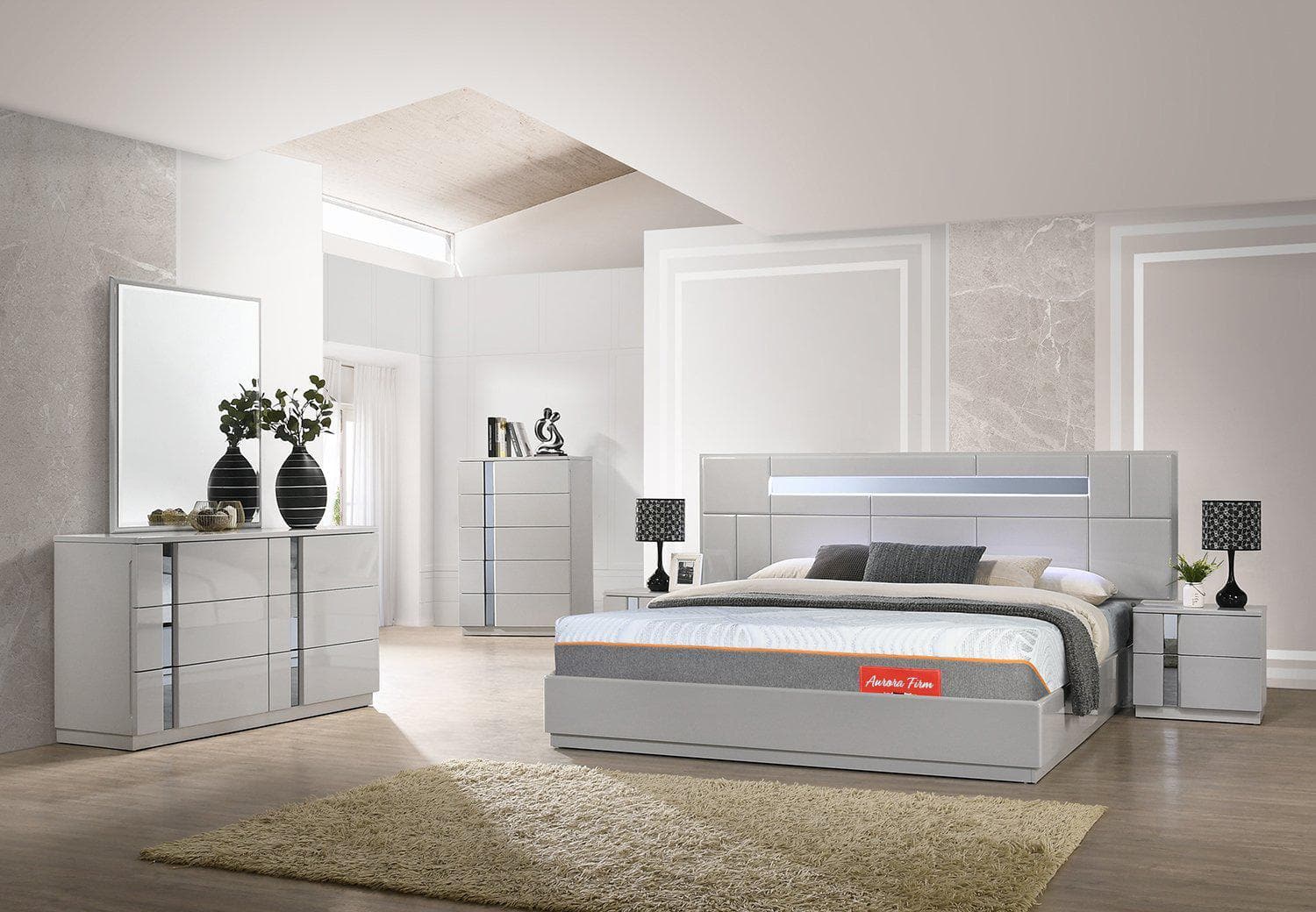 RV King Aurora Firm Mattress 14" Thick Tempur-Style Mattress with Nano Coils - DirectBed | Mattress Stores Hamilton, Niagara Falls, St Catharines, Stoney Creek, Burlington, Oakville, Ancaster