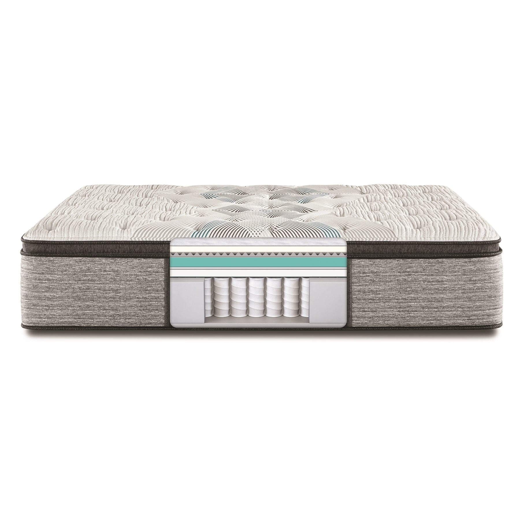 Beautyrest 15.75" Harmony Lux Carbon Series Medium Pillow Top Mattress With Pocket Coil - DirectBed | Mattress Stores Hamilton, Niagara Falls, St Catharines, Stoney Creek, Burlington, Oakville, Ancaster