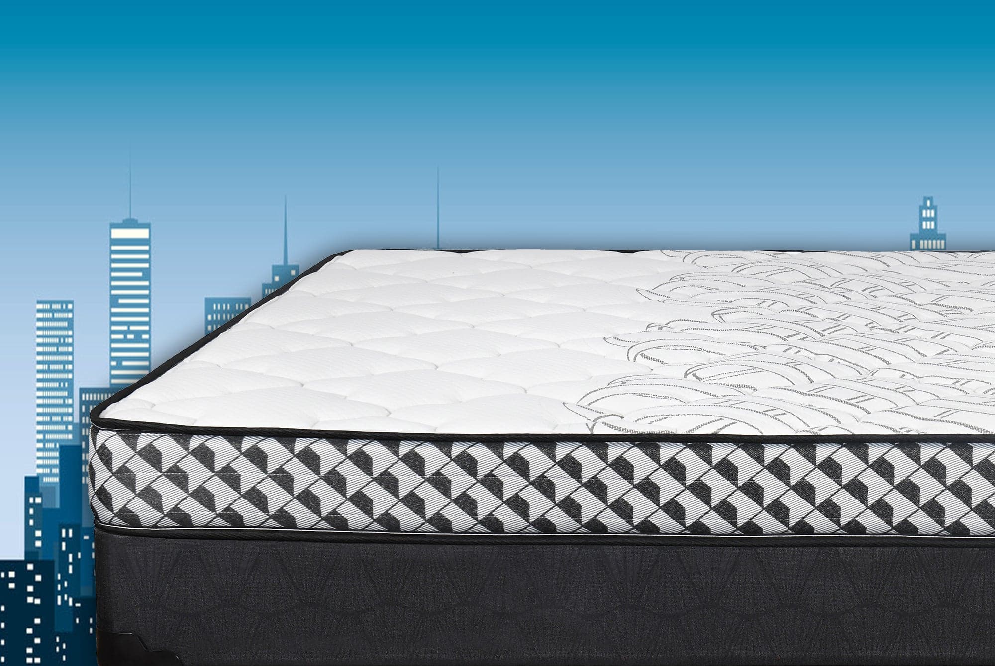 Twin Extra Long Brandon Suite - 5.5" Quilted Orthopedic Foam Mattress - DirectBed