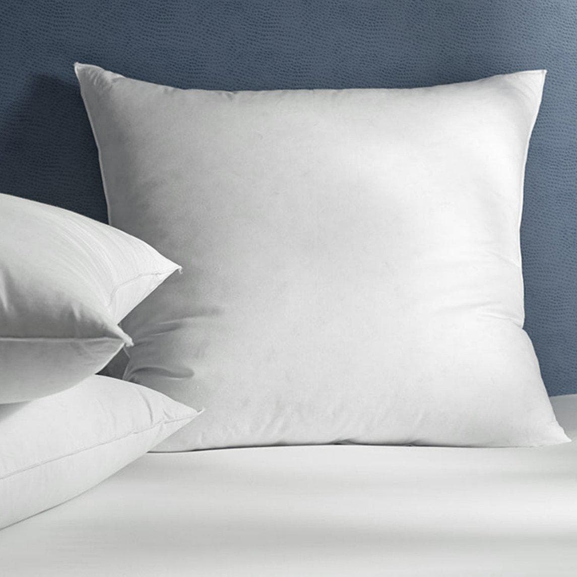 Feather Filled 100% Cotton Cushion Insert Cushion - DirectBed