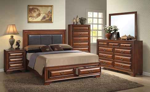 Christina Upholstered Bedroom Set King Bed - DirectBed