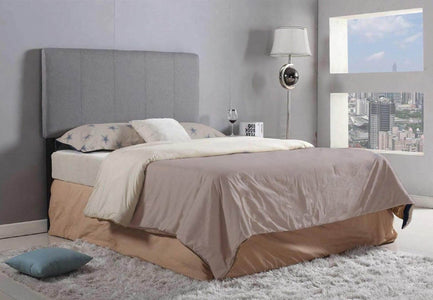 Grey Fabric New Headboard King HB - DirectBed