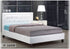 White PU Bed With Rhinestone Jewels - DirectBed