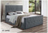 Dark Grey Fabric Bed Disc - DirectBed