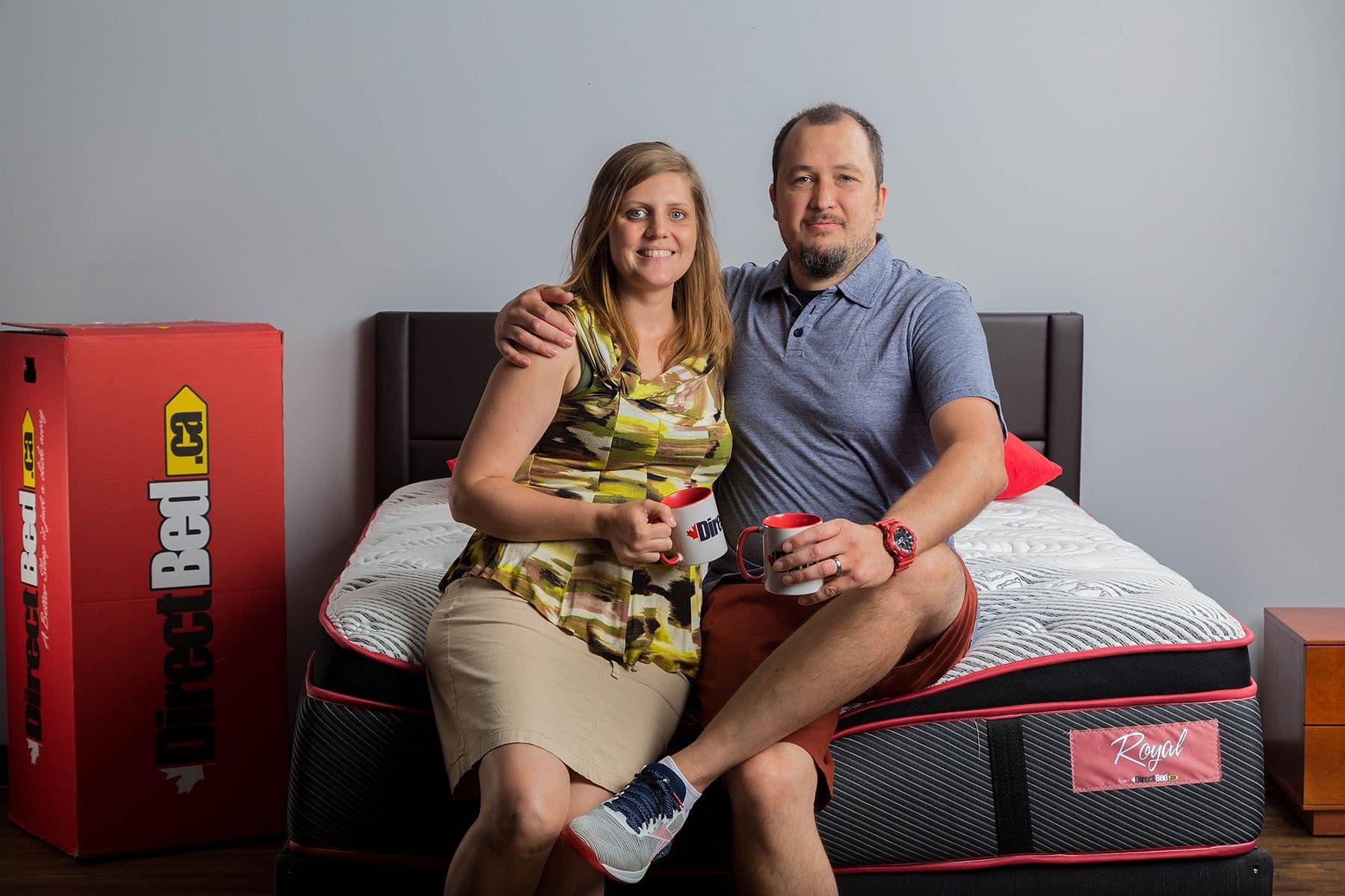 RV King Royal Suite - 16" Thick Nano Coil Pillow top with layer on layer technology - DirectBed | Mattress Stores Hamilton, Niagara Falls, St Catharines, Stoney Creek, Burlington, Oakville, Ancaster