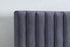 Rich Grey Velvet Bed King Bed - DirectBed